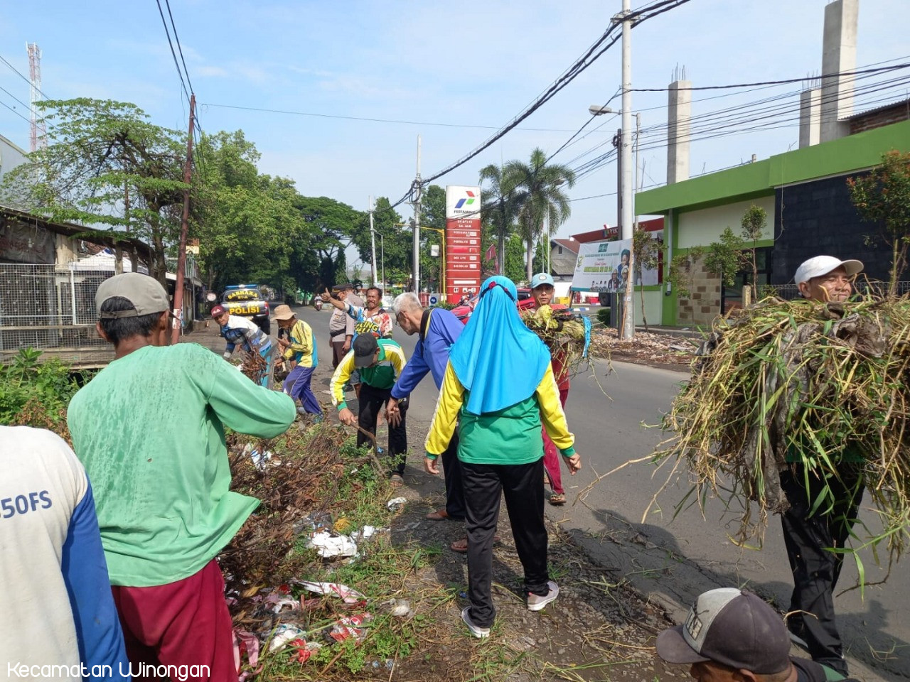 Gerakan Serentak Kerja Bhakti di Wilayah Kecamatan Winongan